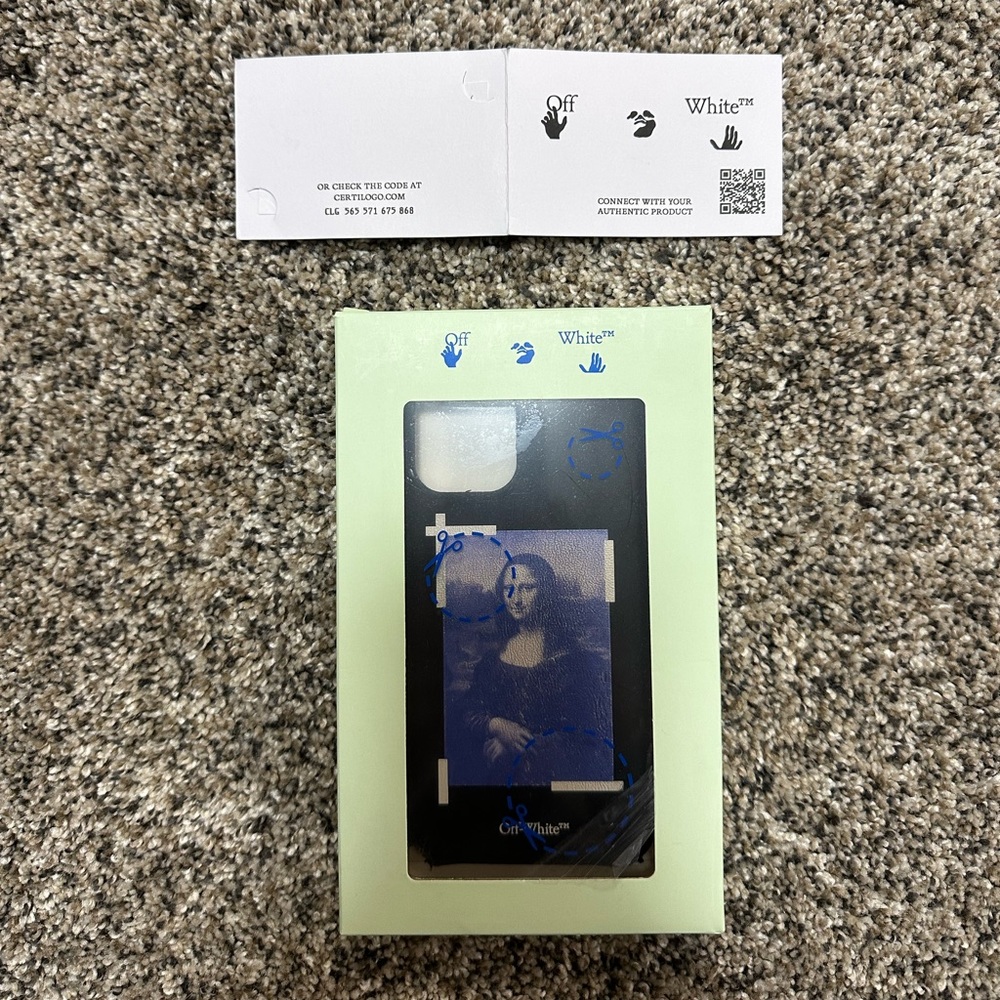 Off-White Mona Lisa iPhone 11 Pro Case